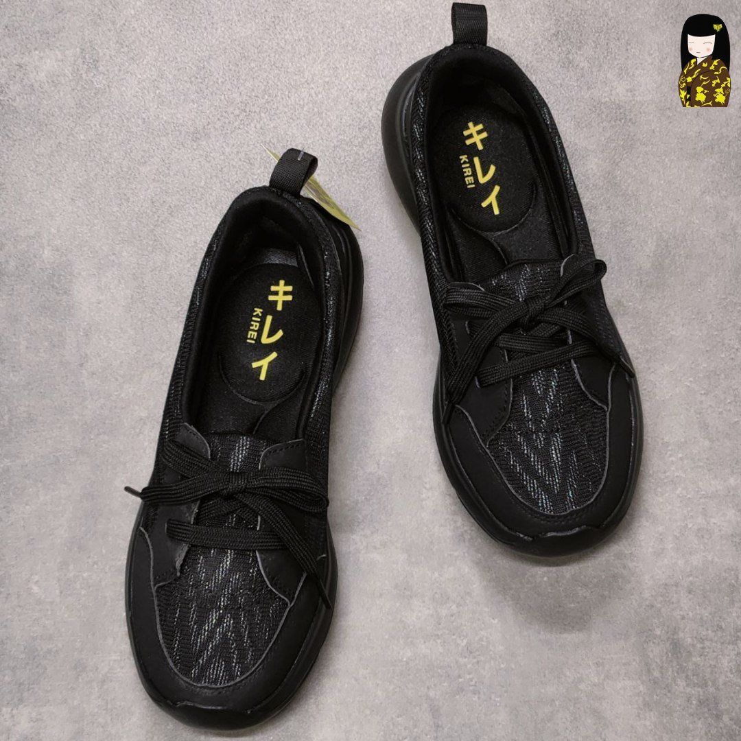Kirei Hime - Walk Sneakers BG3 Black