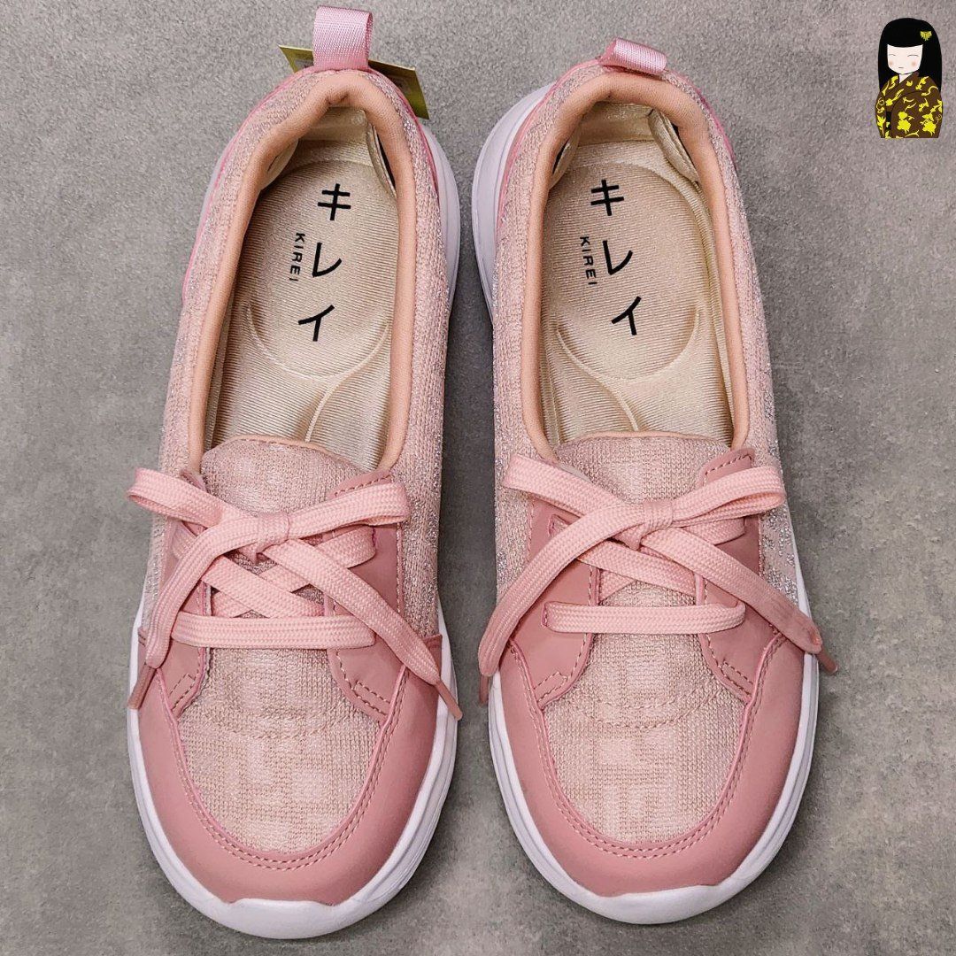 Kirei Hime - Walk Sneakers BG3 Pink