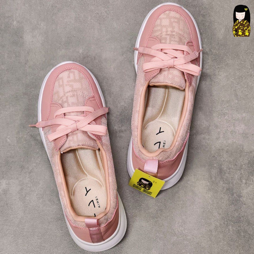 Kirei Hime - Walk Sneakers BG3 Pink