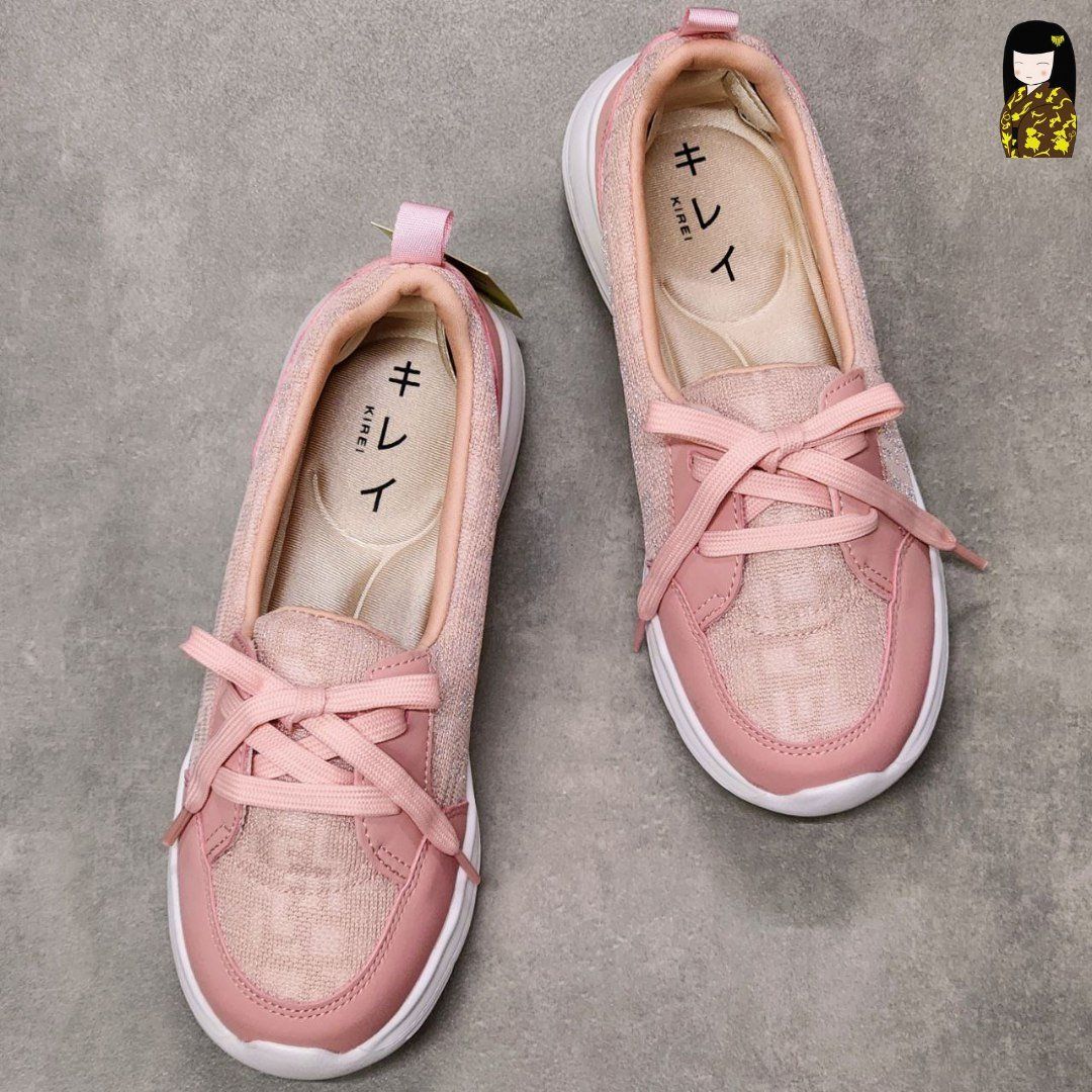 Kirei Hime - Walk Sneakers BG3 Pink