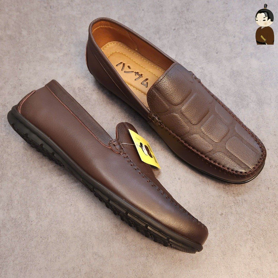 Hansamu Kai - Office Moccasin DGD9 Brown