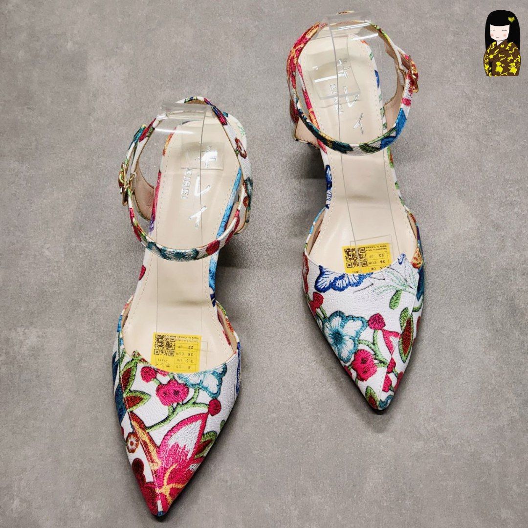 Kirei Biteki - Office Slingback CP5 White