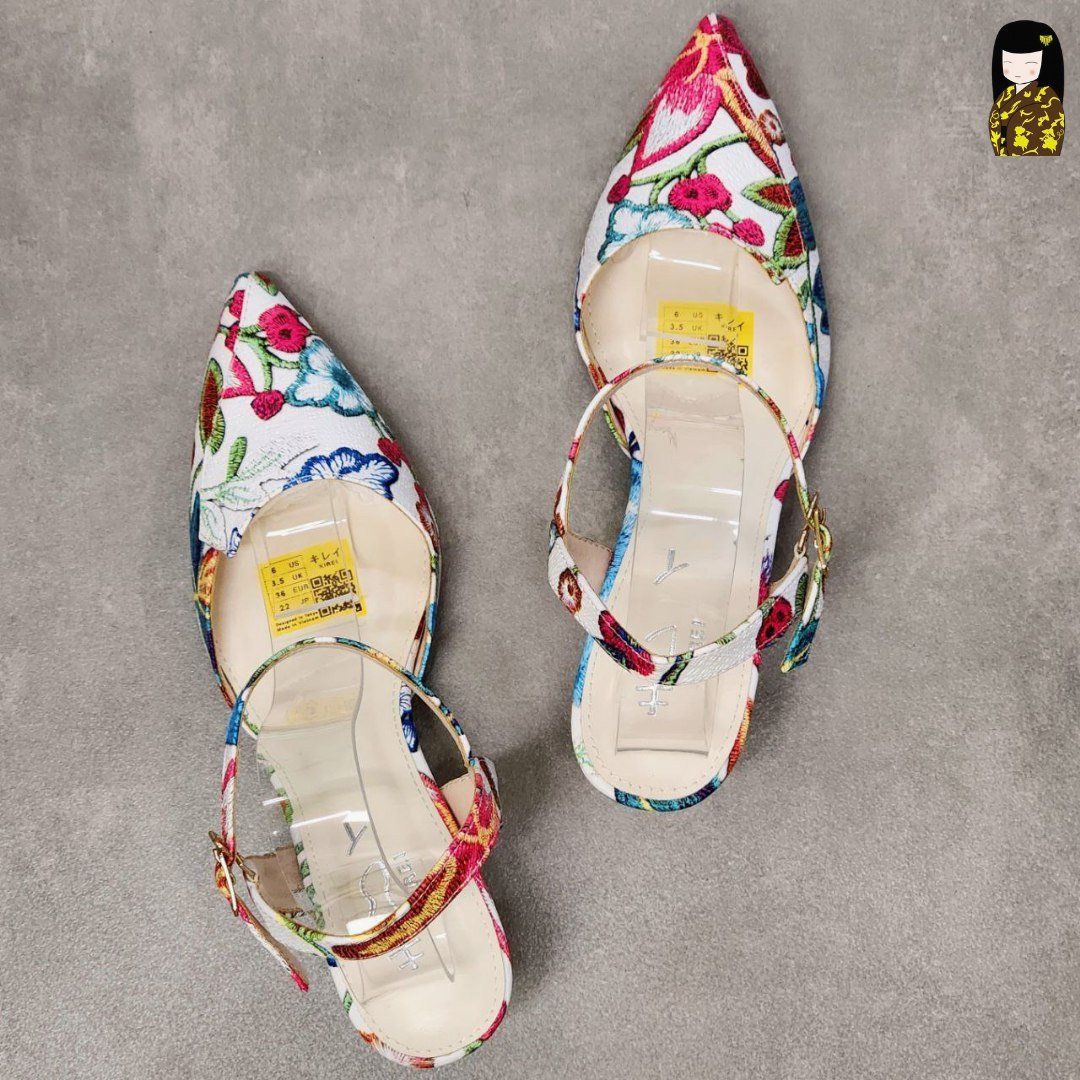 Kirei Biteki - Office Slingback CP5 White
