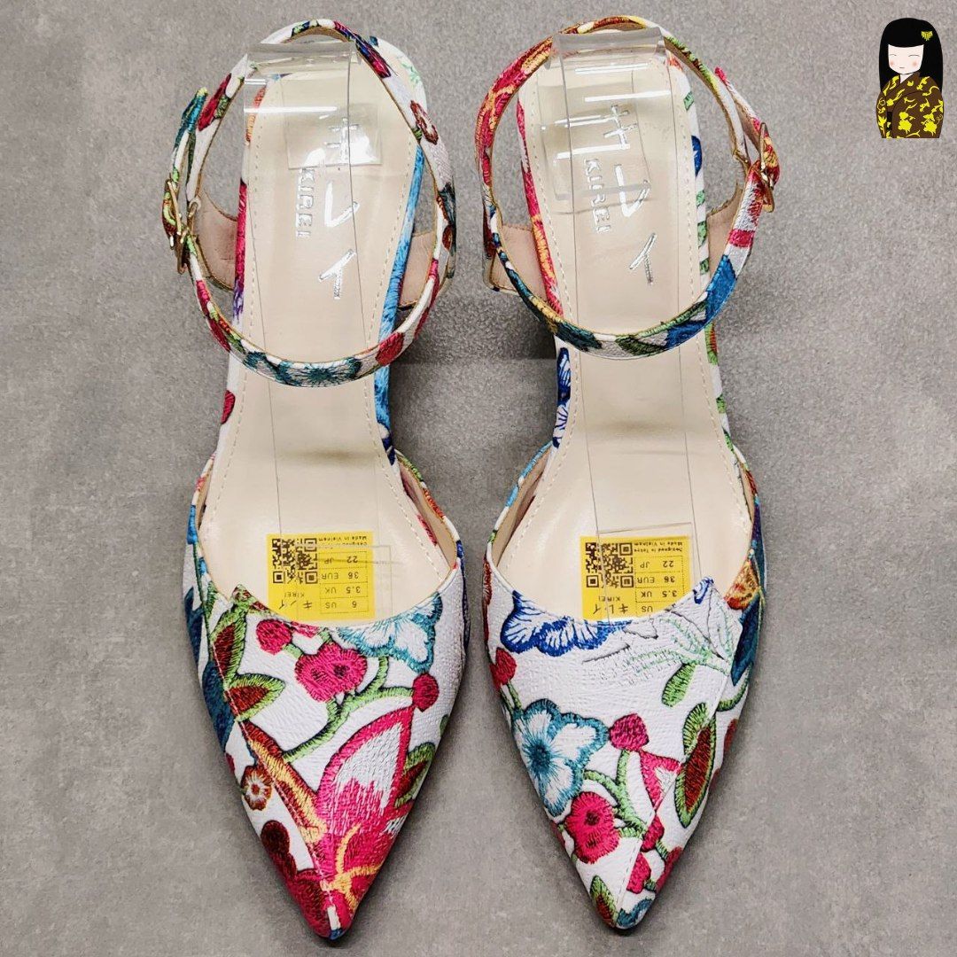 Kirei Biteki - Office Slingback CP5 White
