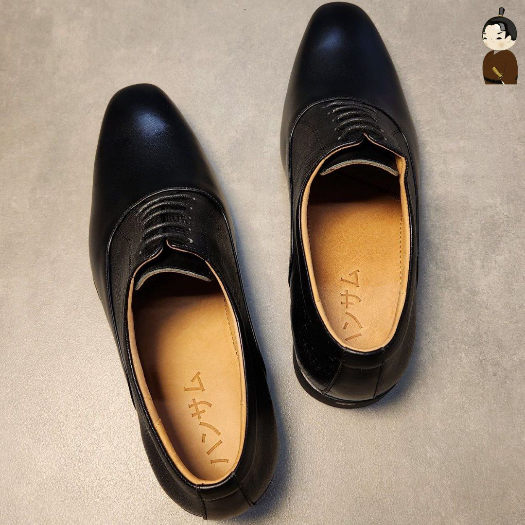 Hansamu Emboss Oxford LA Black