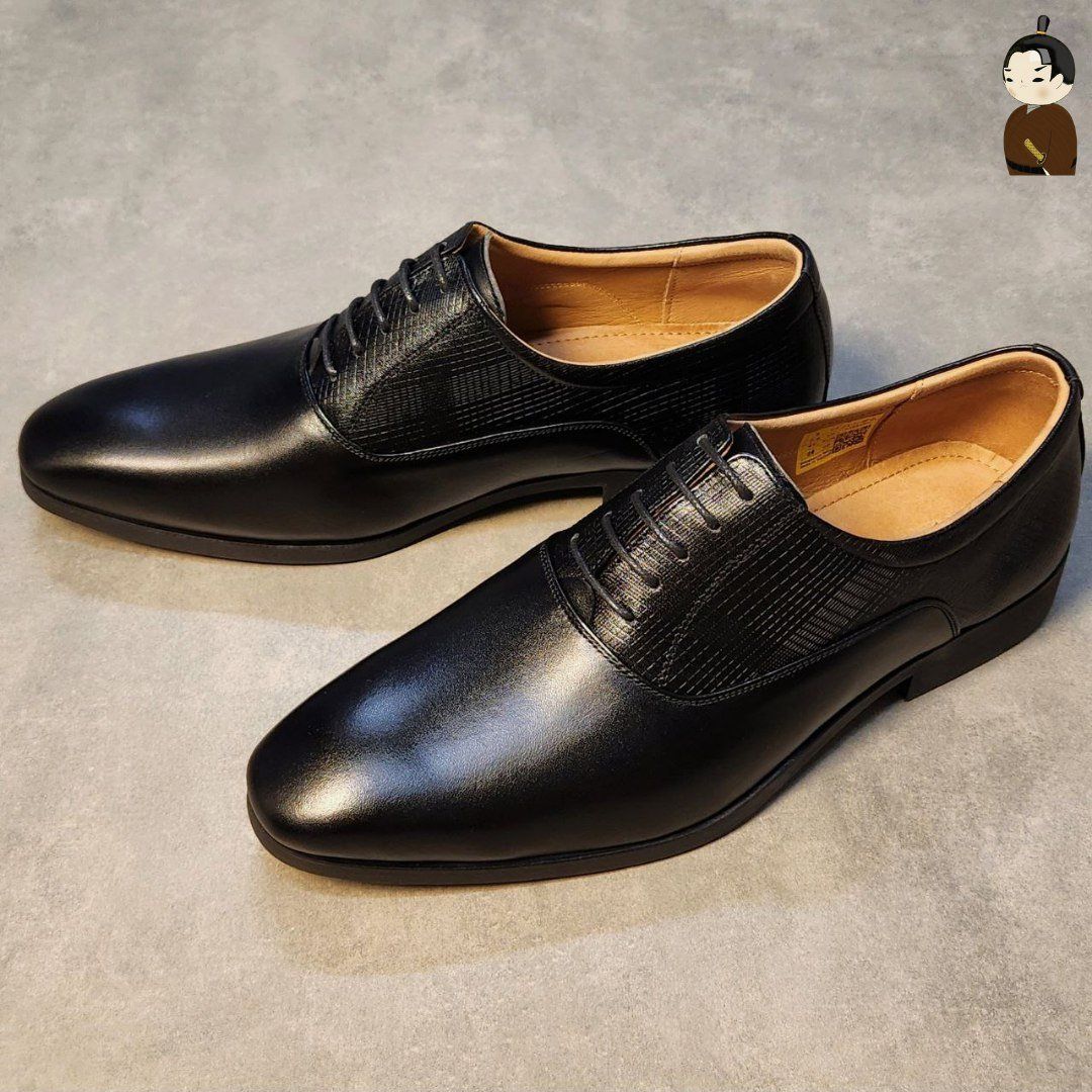 Hansamu Emboss Oxford LA Black