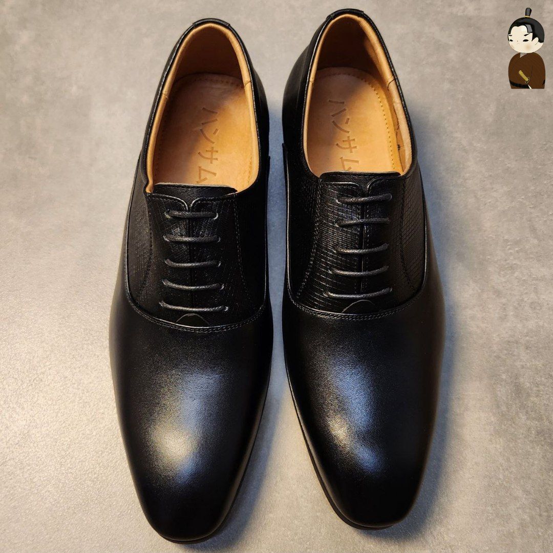 Hansamu Emboss Oxford LA Black