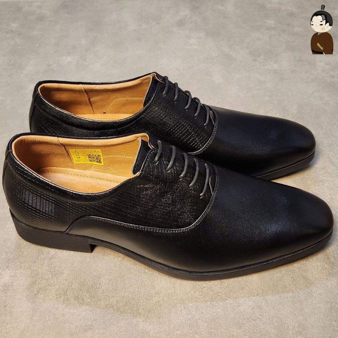 Hansamu Emboss Oxford LA Black