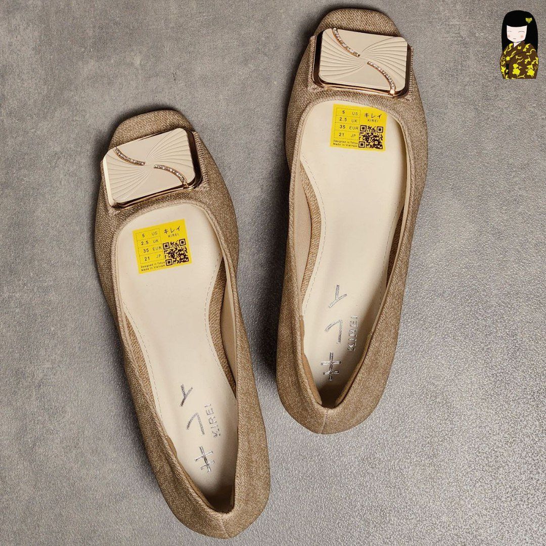 Kirei Kyōyō - Office Block Heel CP1 Khaki