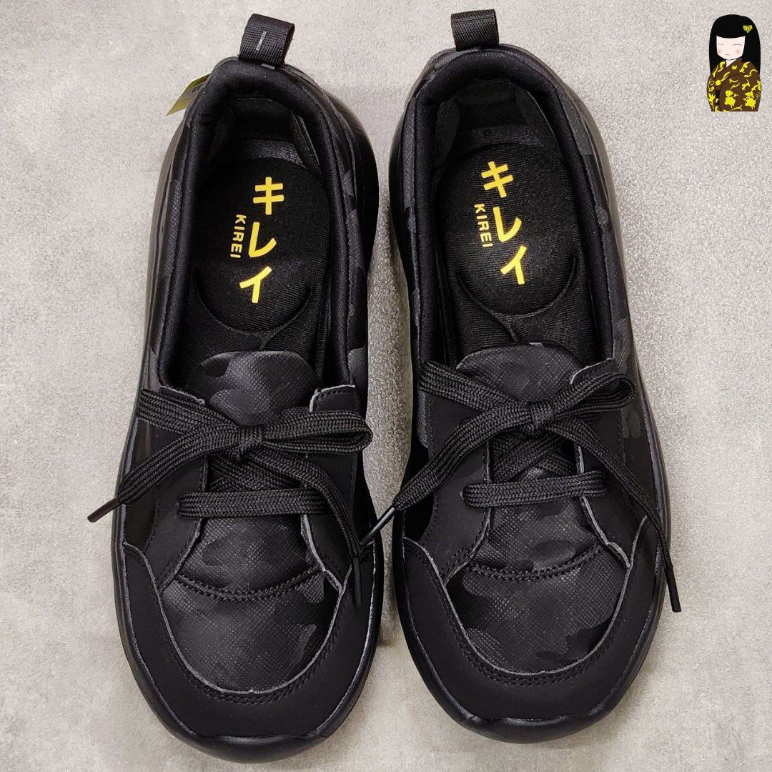 Kirei Hime - Walk Sneakers BG4 Black Camo