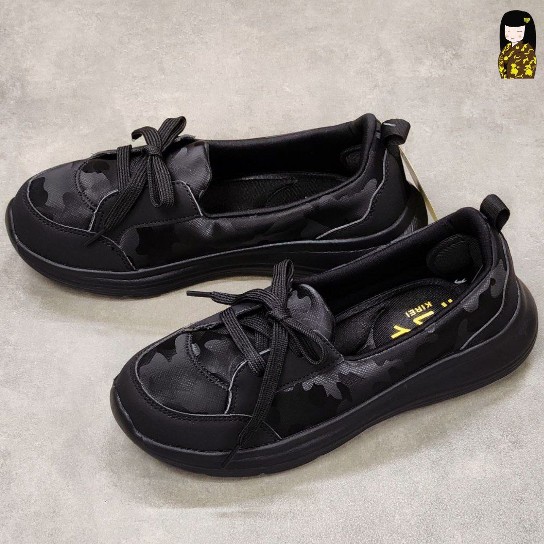 Kirei Hime - Walk Sneakers BG4 Black Camo