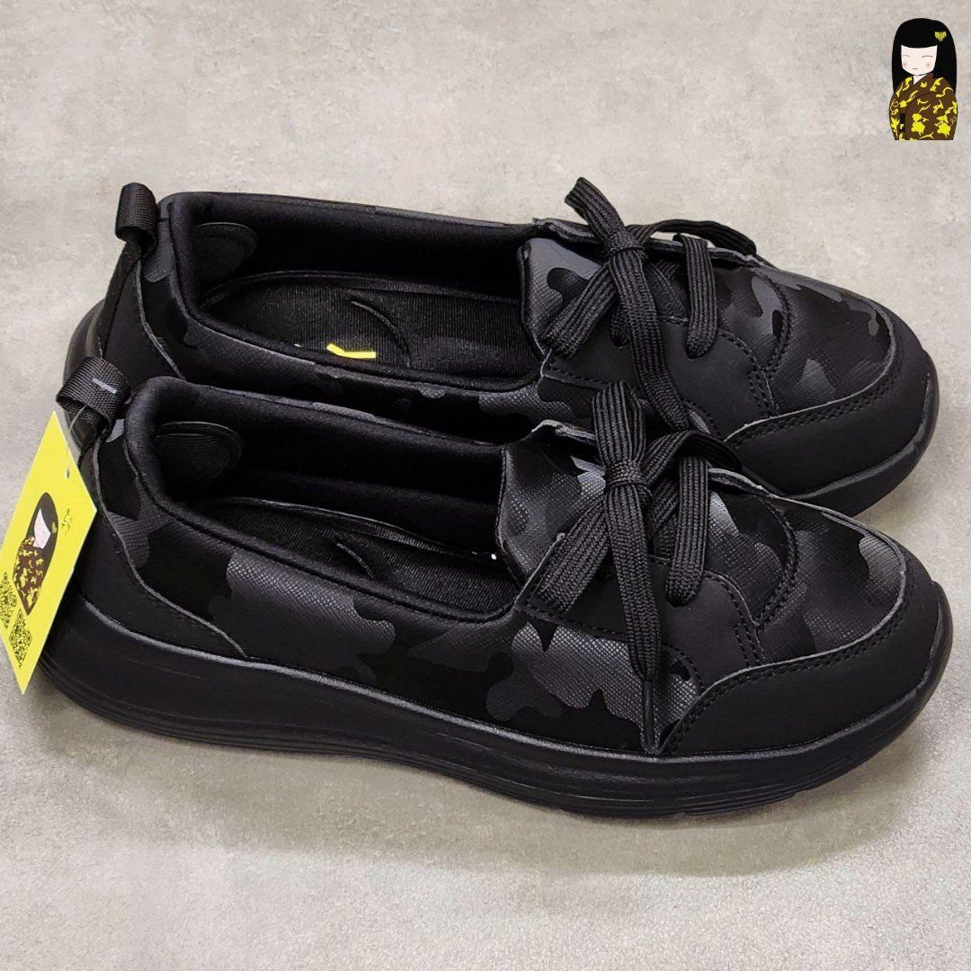Kirei Hime - Walk Sneakers BG4 Black Camo