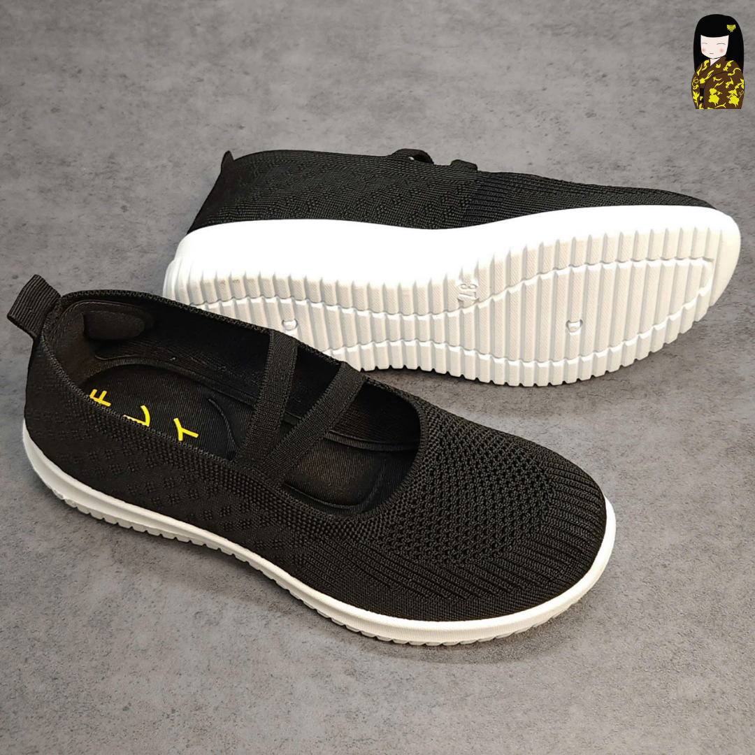 Kirei Nintai - Walk Slip-On BG5 Black