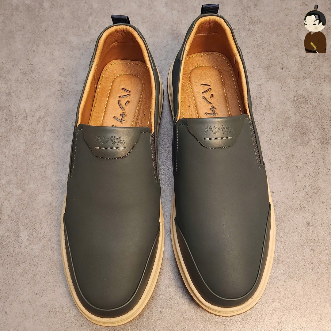 Hansamu Zen - Office Loafers DGD8 D.Green