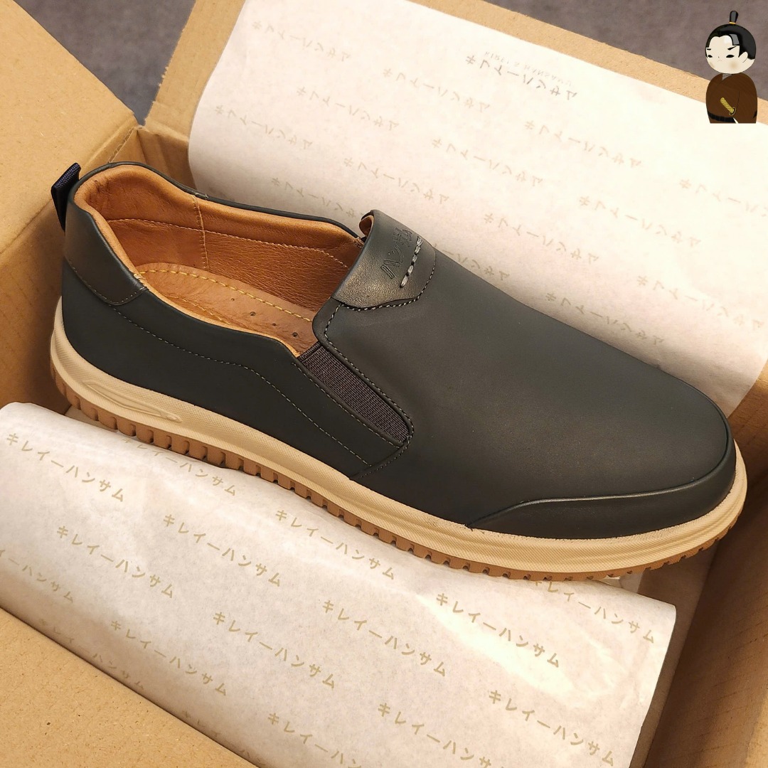 Hansamu Zen - Office Loafers DGD8 D.Green