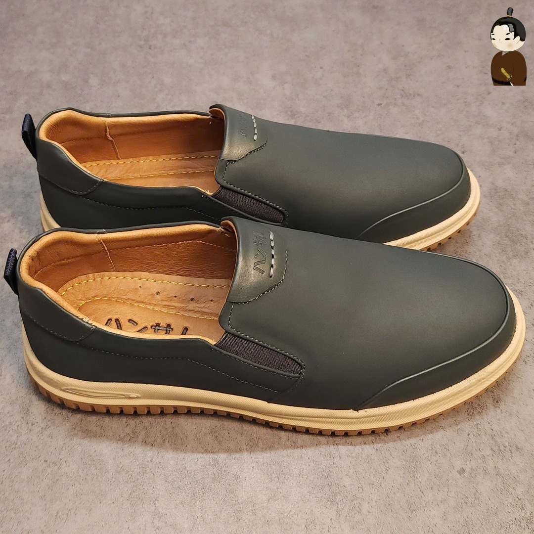 Hansamu Zen - Office Loafers DGD8 D.Green