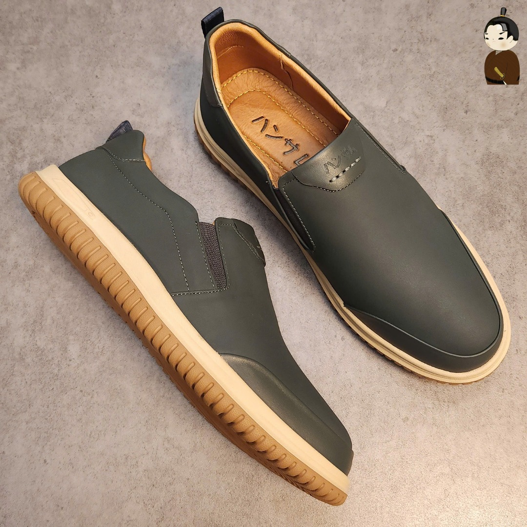 Hansamu Zen - Office Loafers DGD8 D.Green