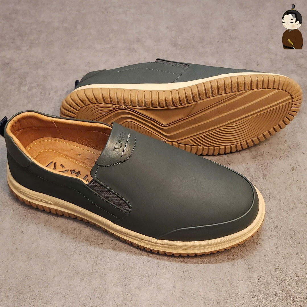 Hansamu Zen - Office Loafers DGD8 D.Green
