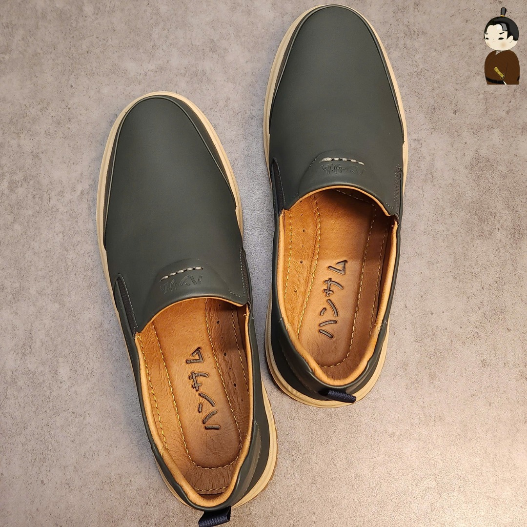 Hansamu Zen - Office Loafers DGD8 D.Green