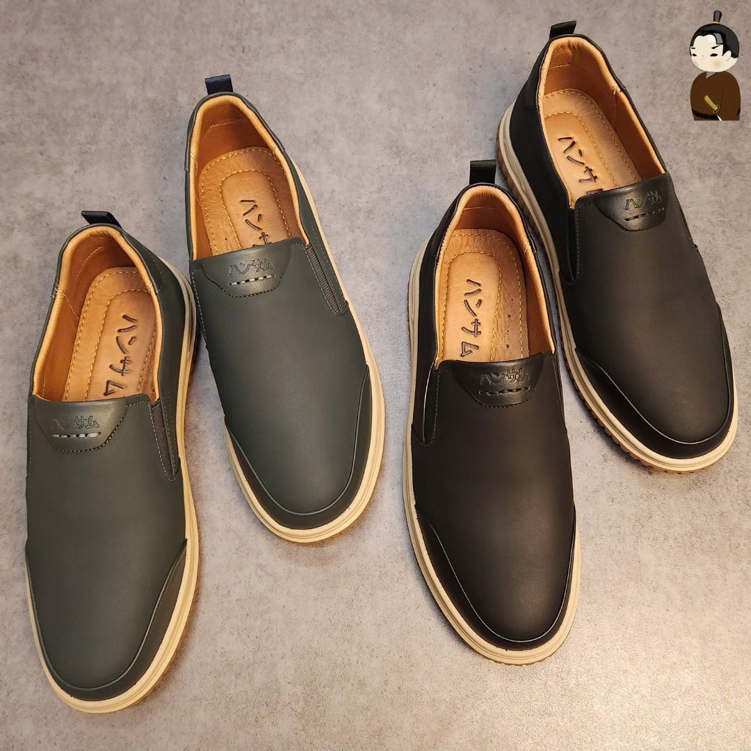 Hansamu Zen - Office Loafers DGD8 Black