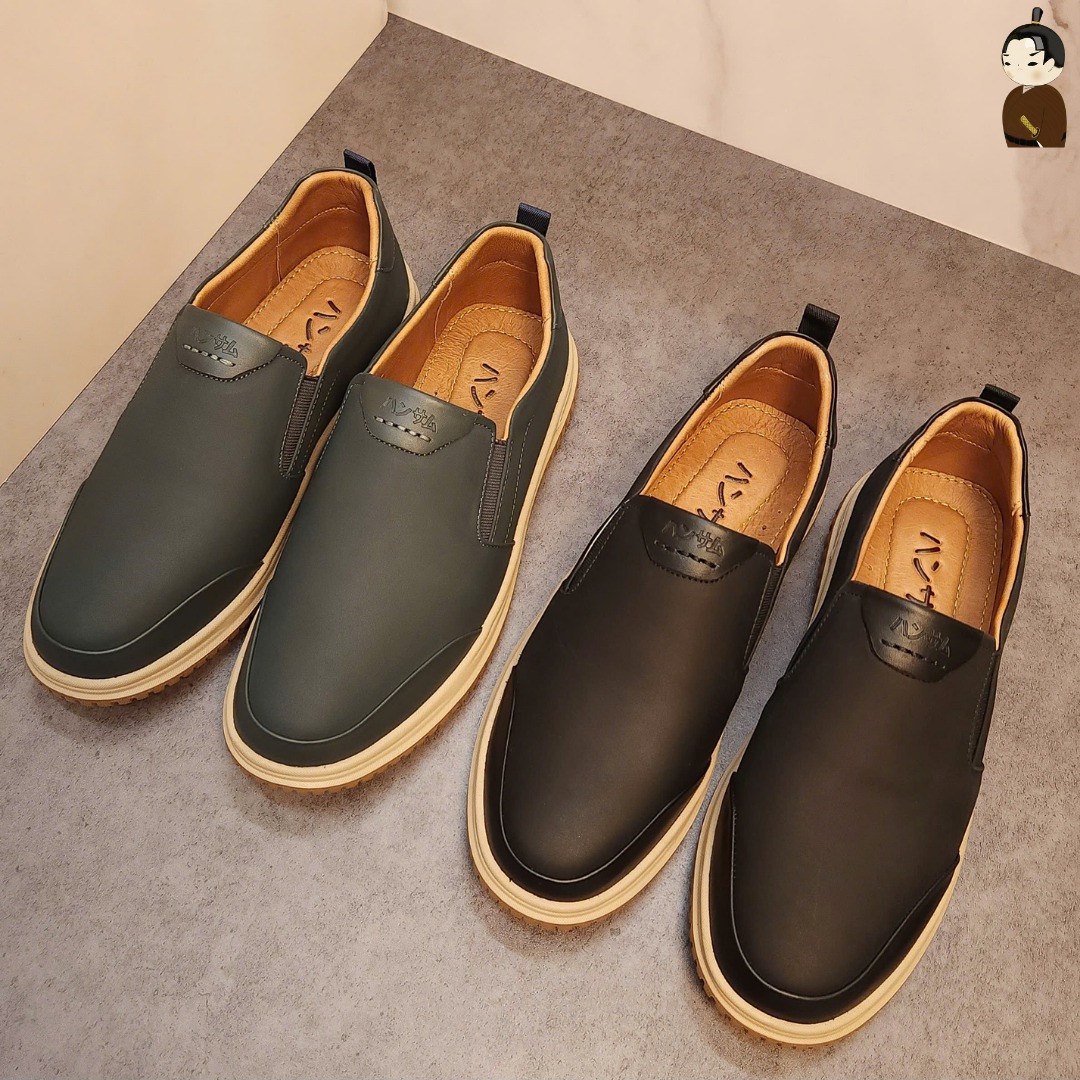 Hansamu Zen - Office Loafers DGD8 D.Green