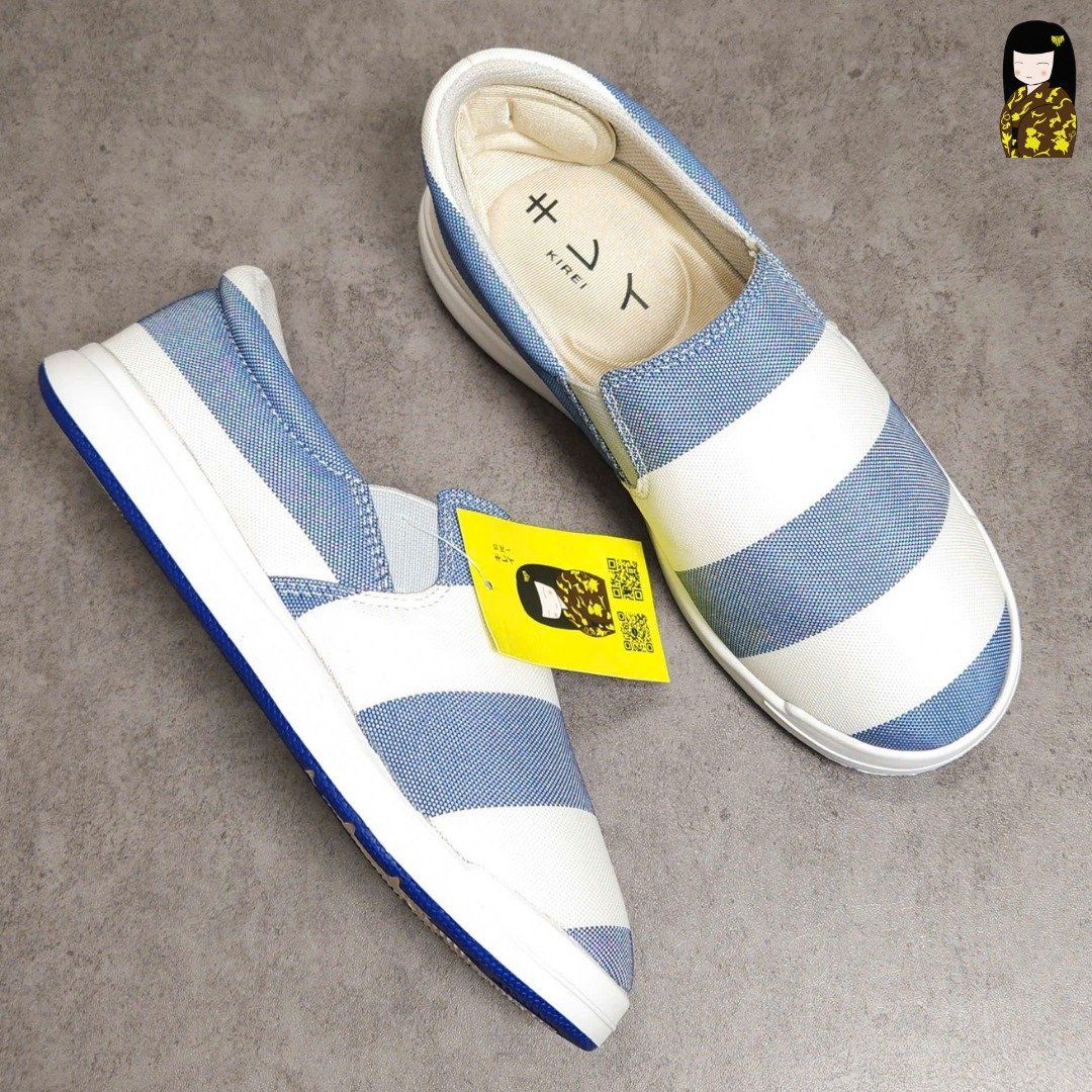Kirei Nintai - Walk Slip-On KH2 White Blue