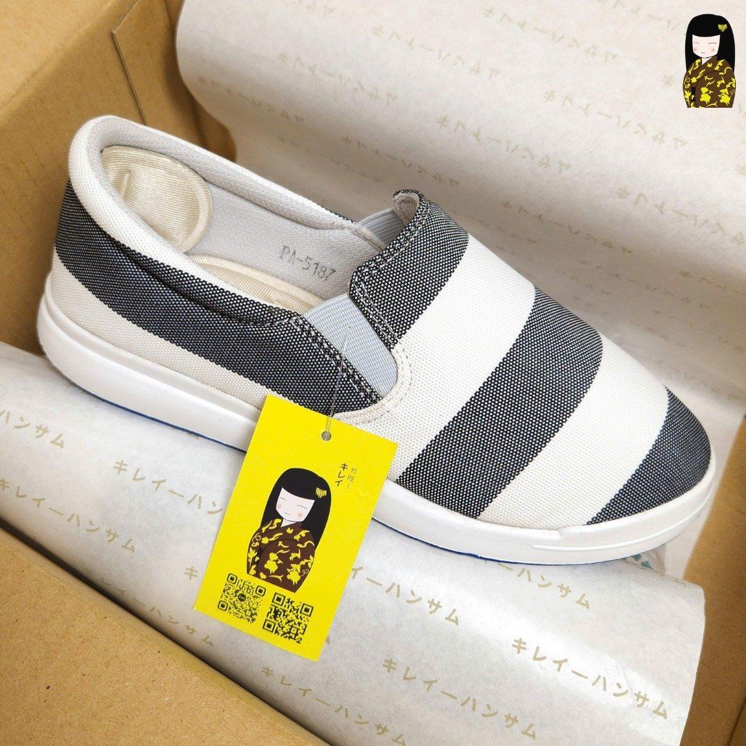 Kirei Nintai - Walk Slip-On KH2 Grey White