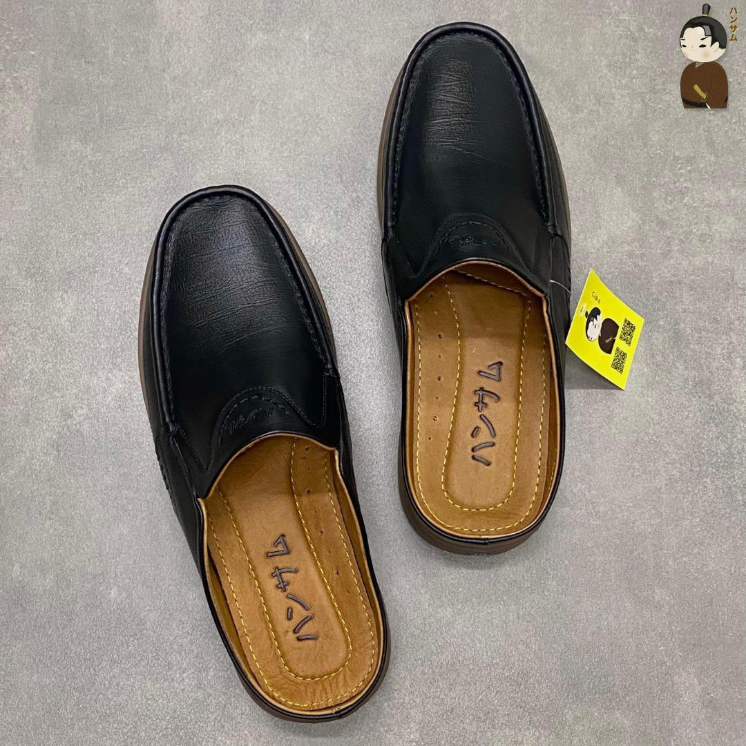 Hansamu Zen - Office Mules DGD13 Black