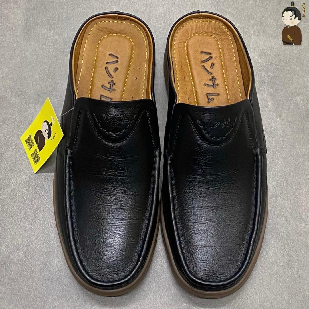 Hansamu Zen - Office Mules DGD13 Black