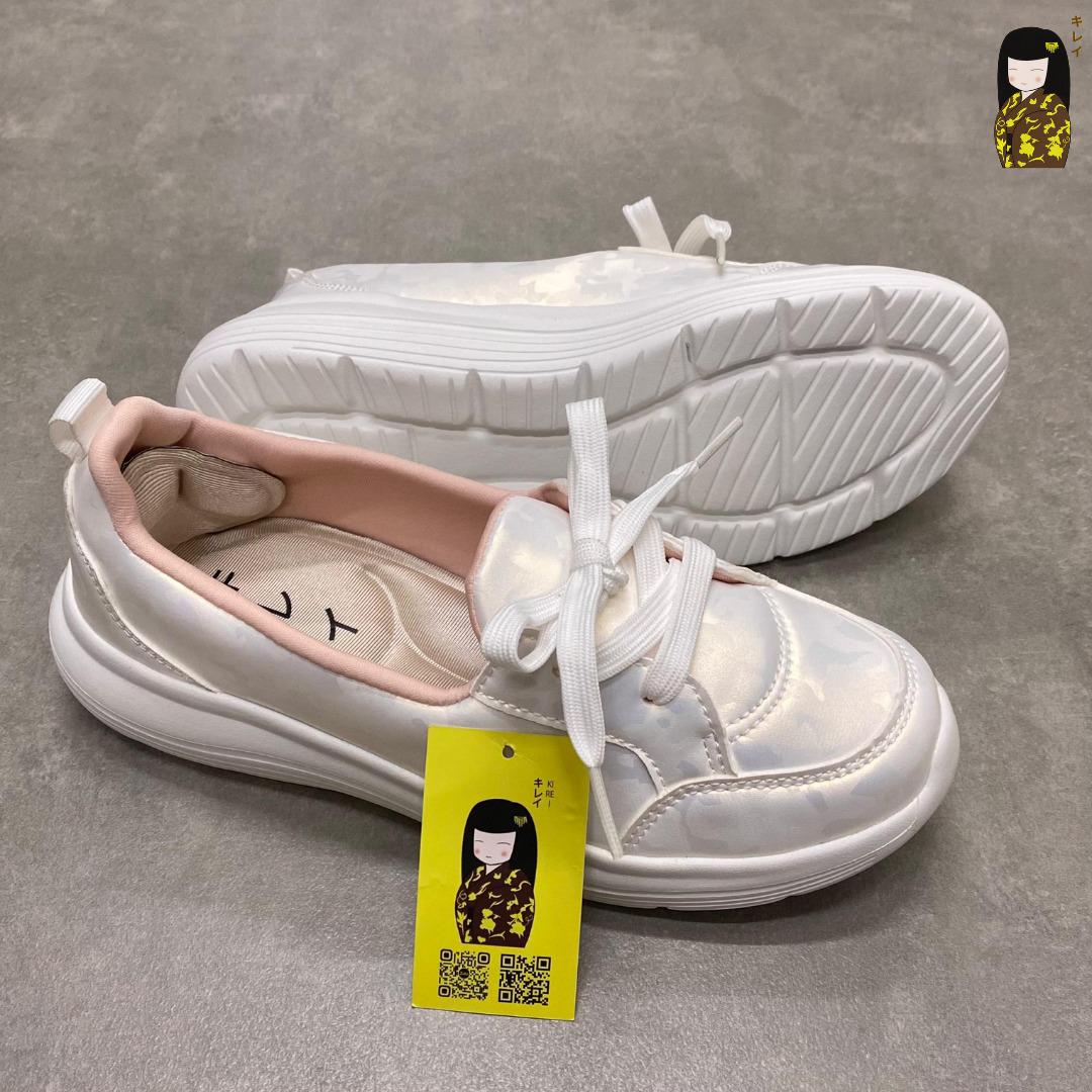 Kirei Hime - Walk Sneakers BG8 White Camo