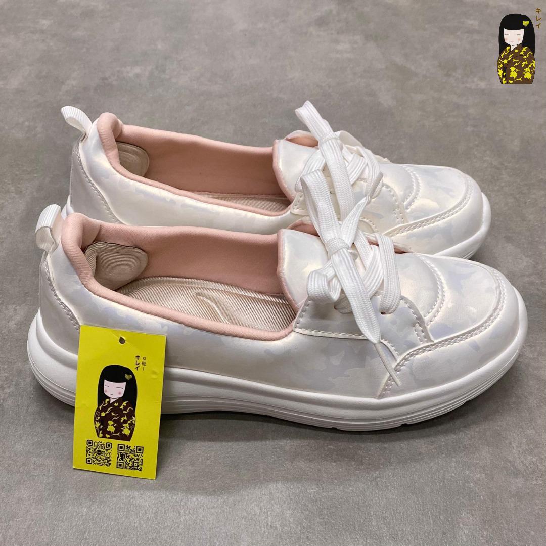 Kirei Hime - Walk Sneakers BG8 White Camo