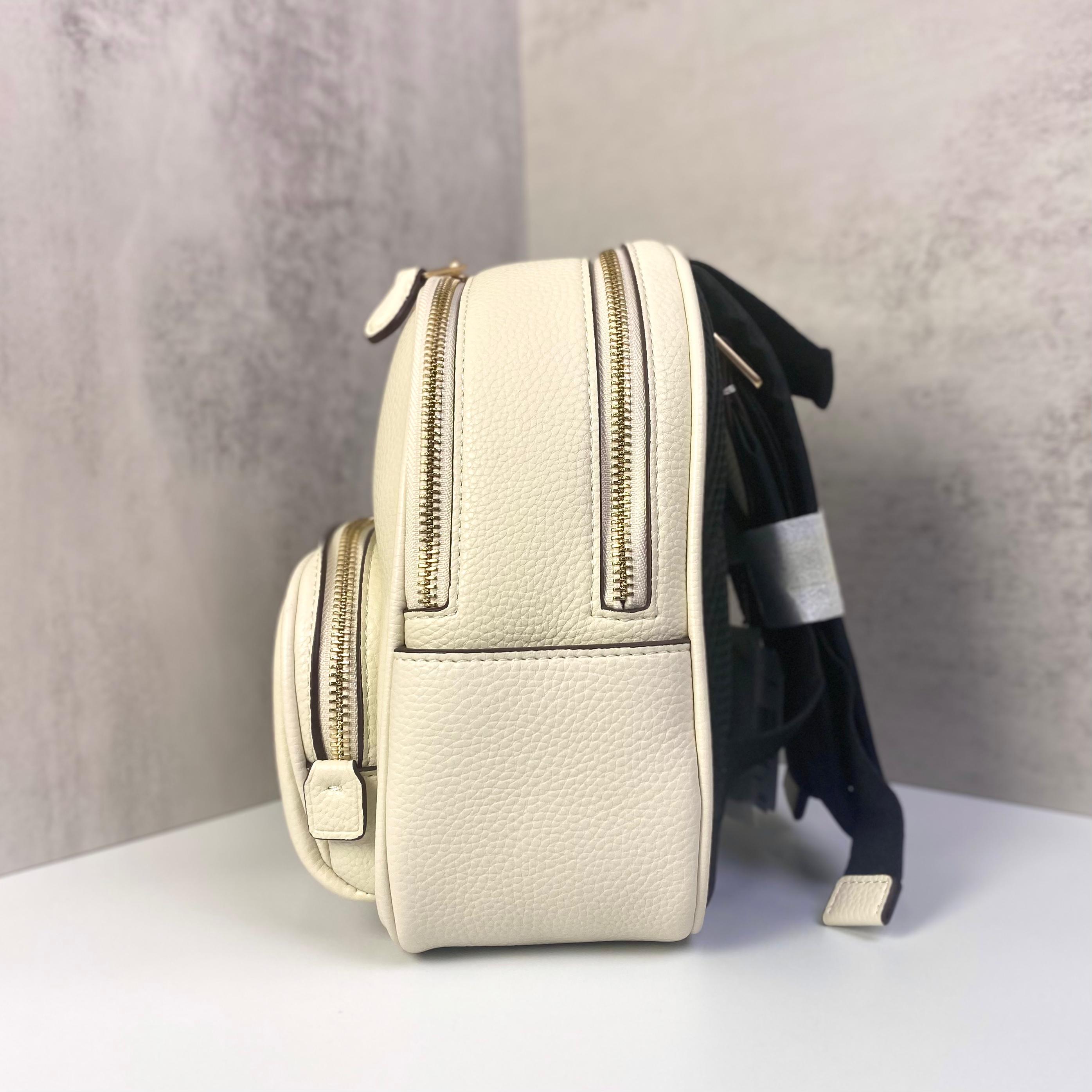 Balo Coach Mini With Dancing Kitten DS White - 20x23x9cm
