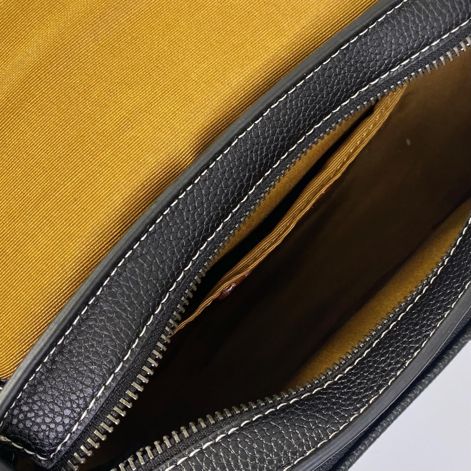 Túi Coach Sullivan Flap Crossbody Bag In Blocked Signature Canvas DS Brown/Black