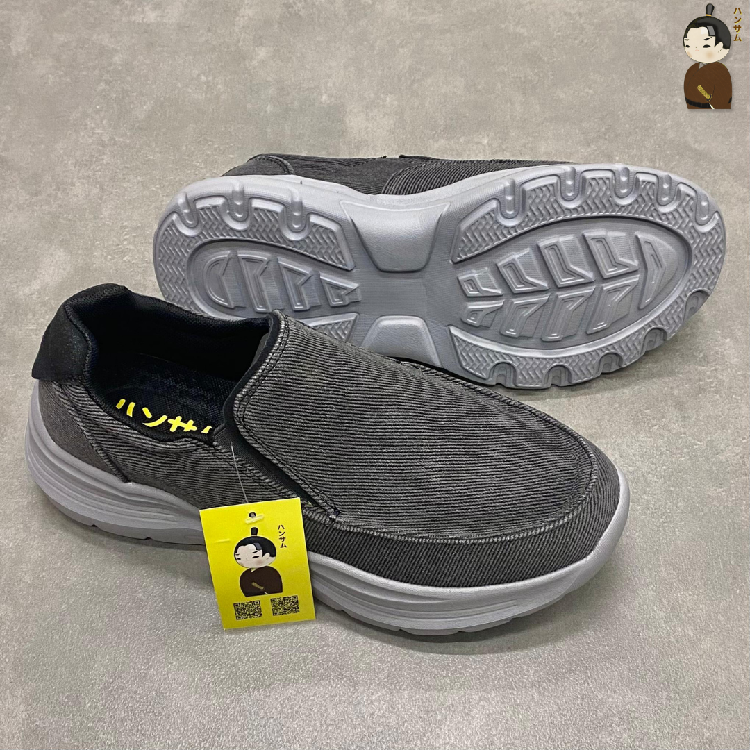 Hansamu Jin - Walk Slip-On BG9 Dark Grey