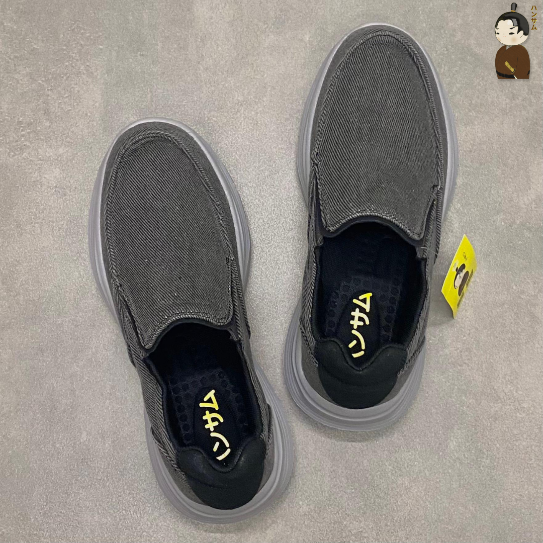 Hansamu Jin - Walk Slip-On BG9 Dark Grey
