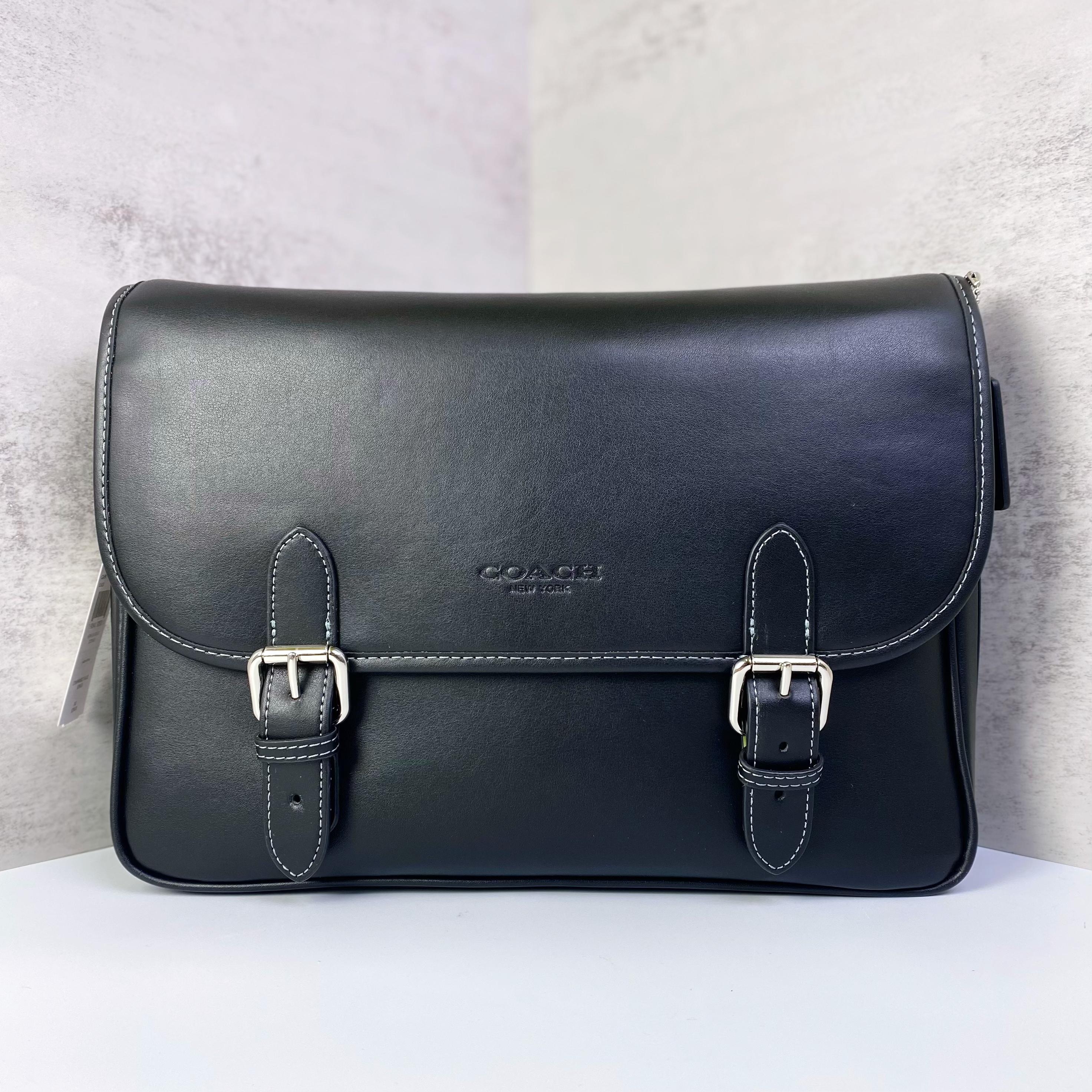 Túi Coach Hitch Messenger Bag DS Black