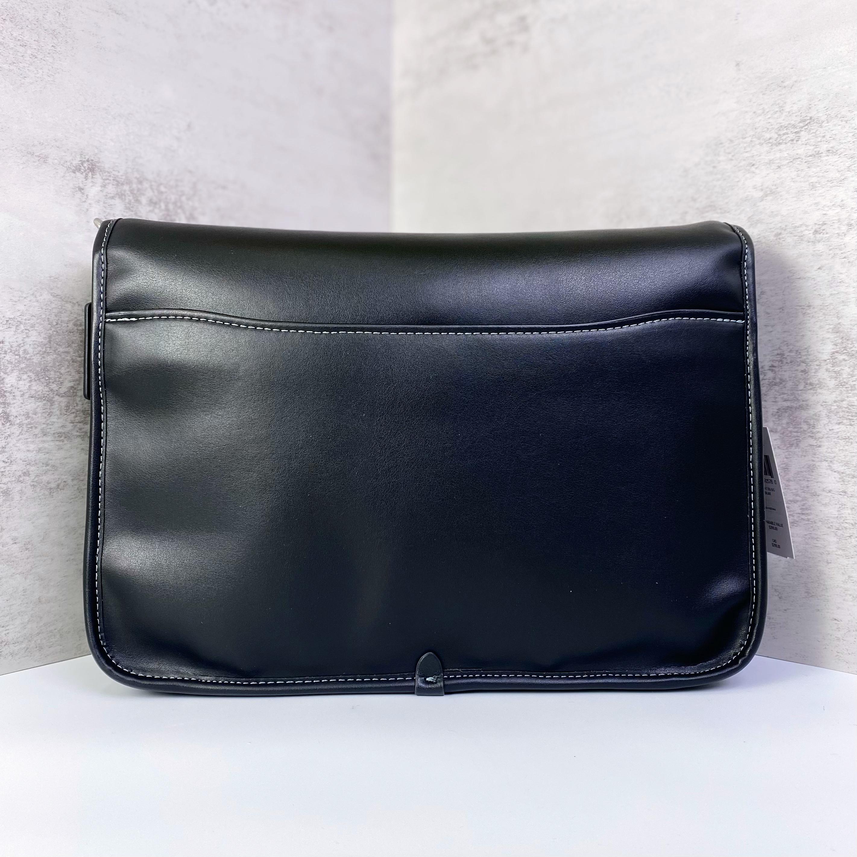 Túi Coach Hitch Messenger Bag DS Black