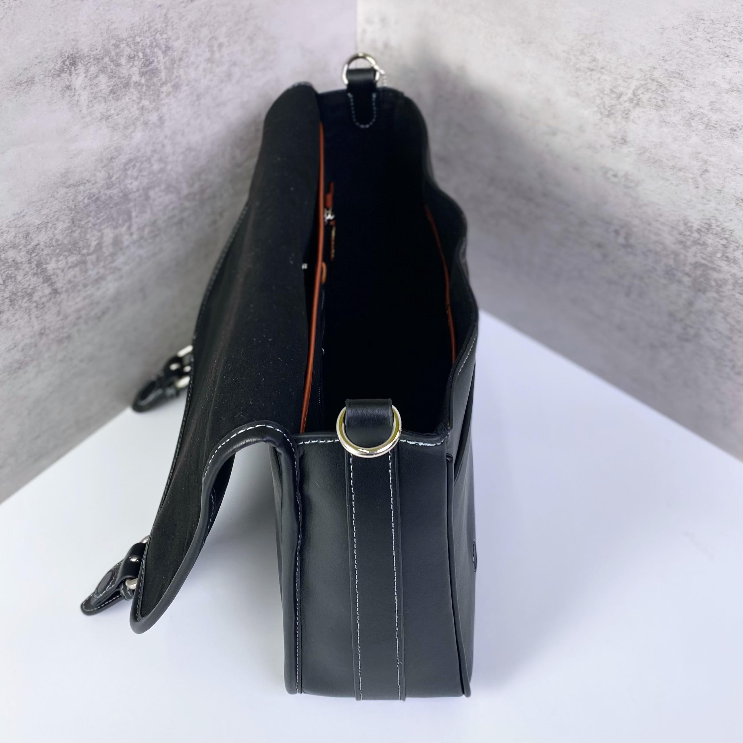 Túi Coach Hitch Messenger Bag DS Black