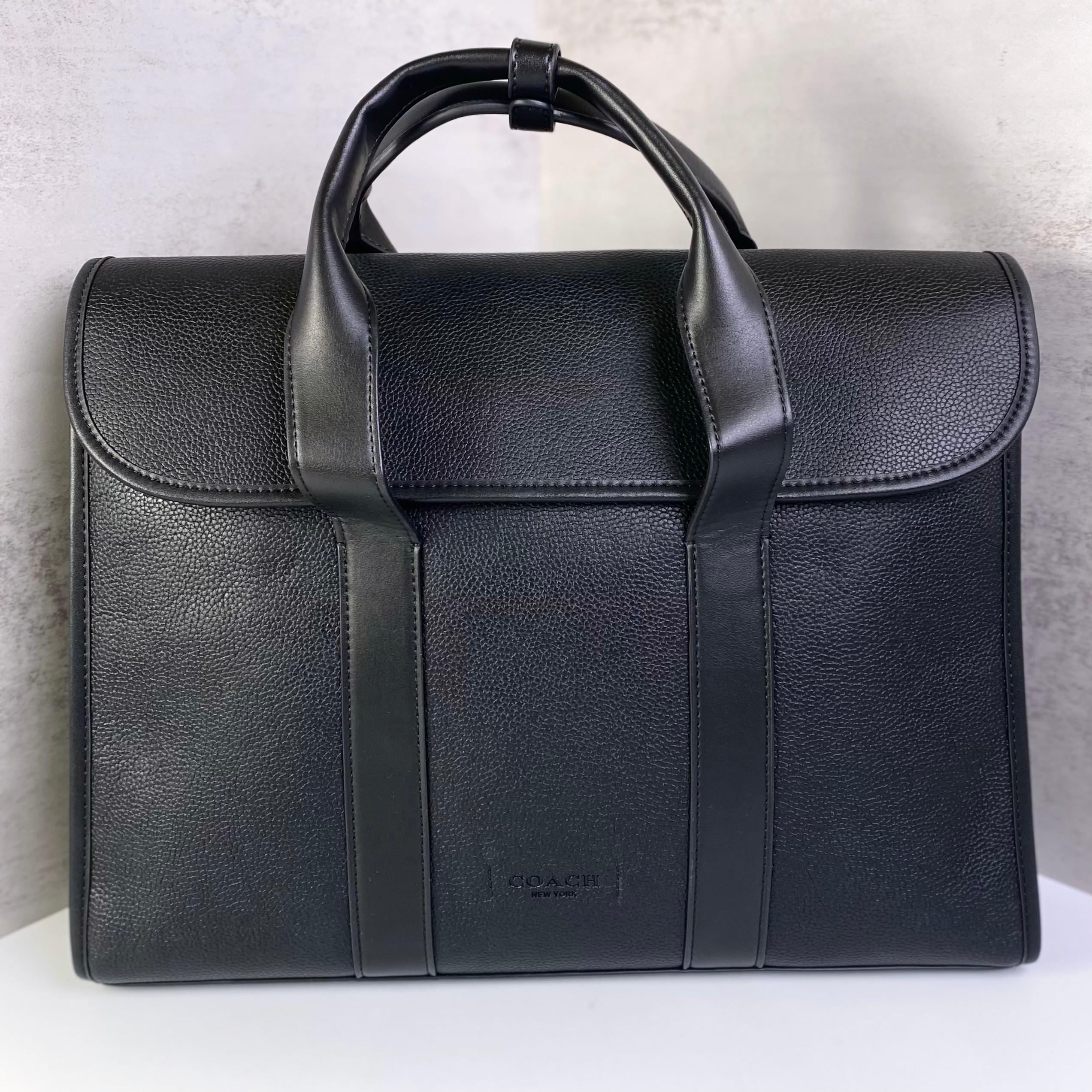 Túi Coach Gotham Portfolio Rectangular Men's Briefcase DS Black
