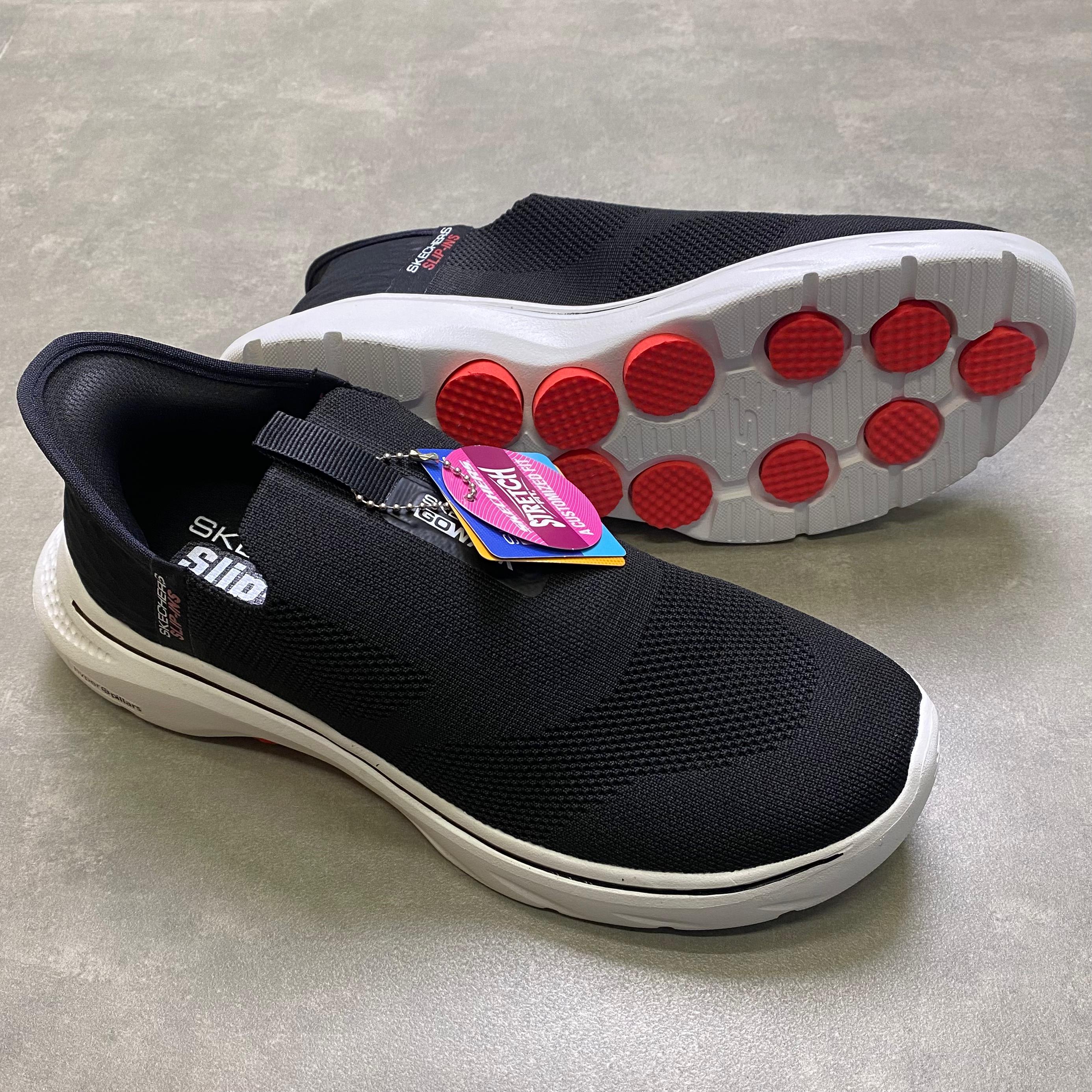 Giày Skechers Herren Go Walk 7 HN2 Black/White