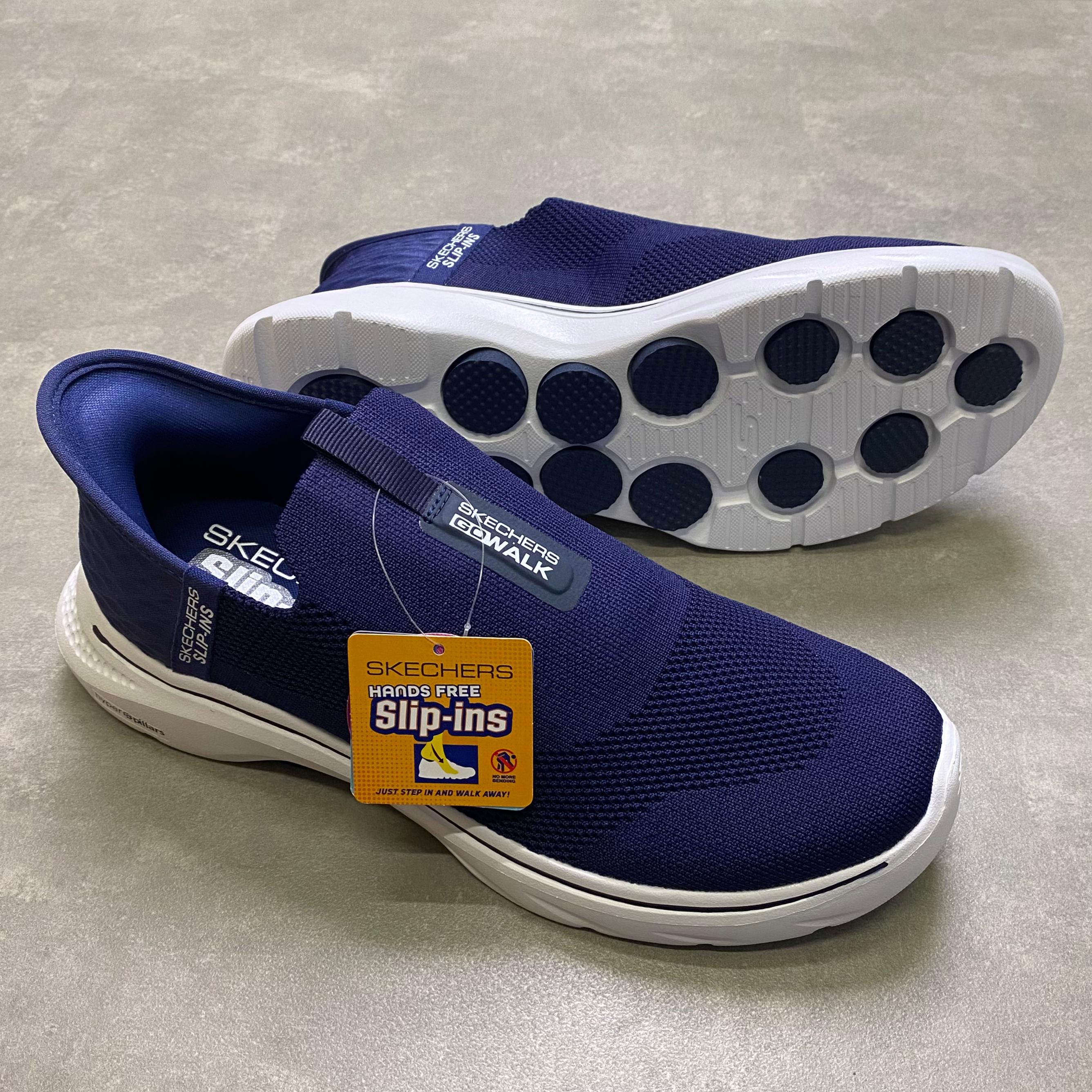 Giày Skechers Herren Go Walk 7 HN2 Navy/White