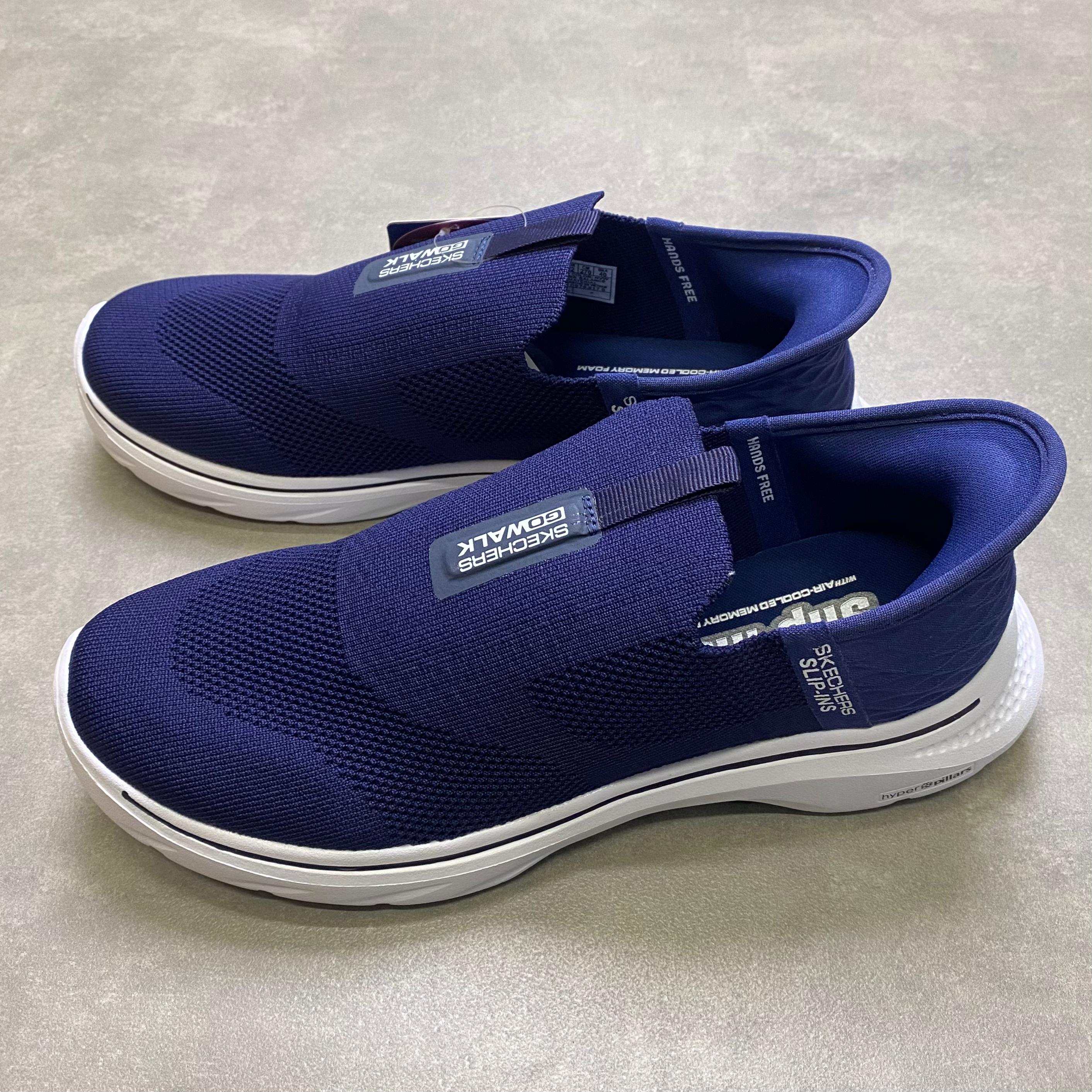 Giày Skechers Herren Go Walk 7 HN2 Navy/White