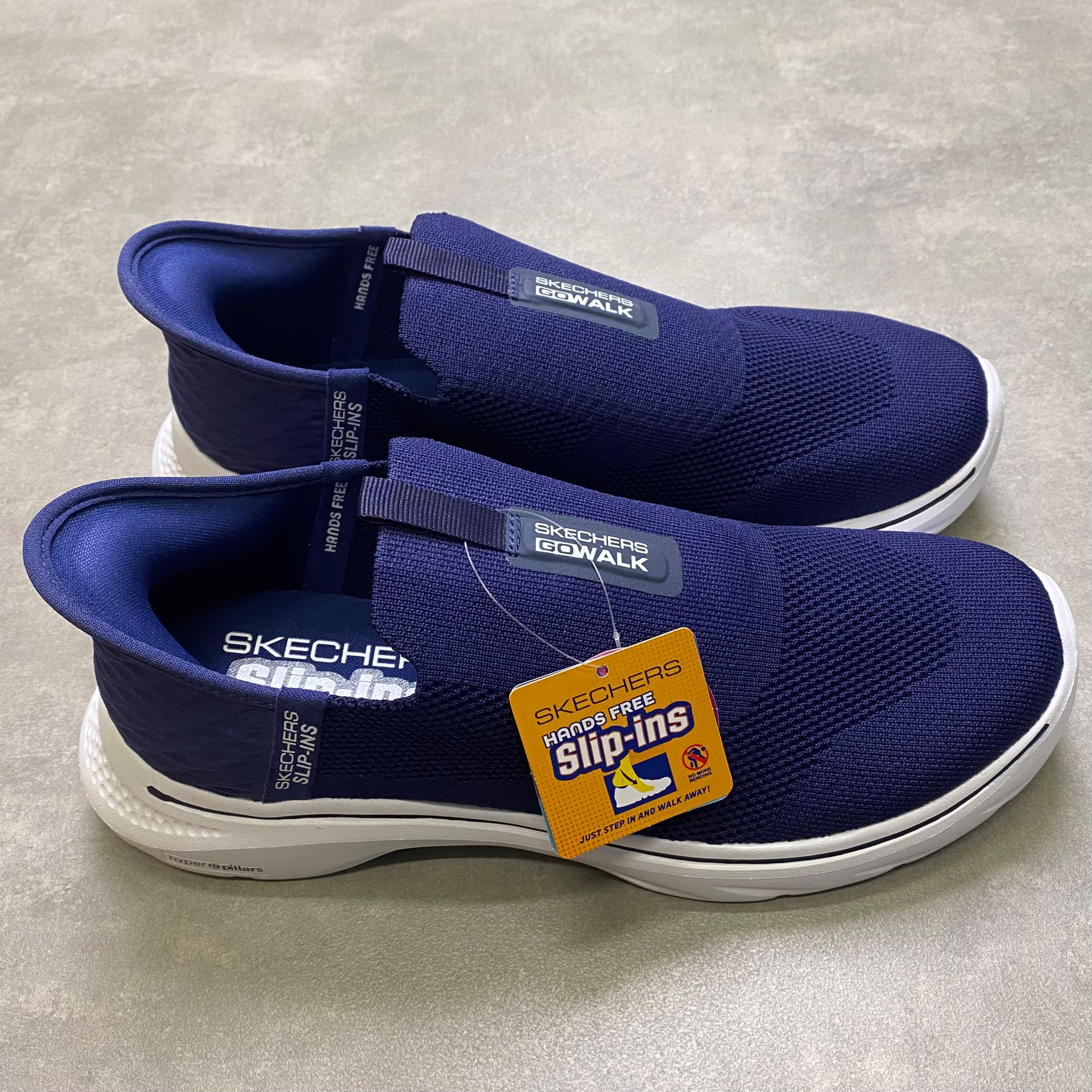 Giày Skechers Herren Go Walk 7 HN2 Navy/White