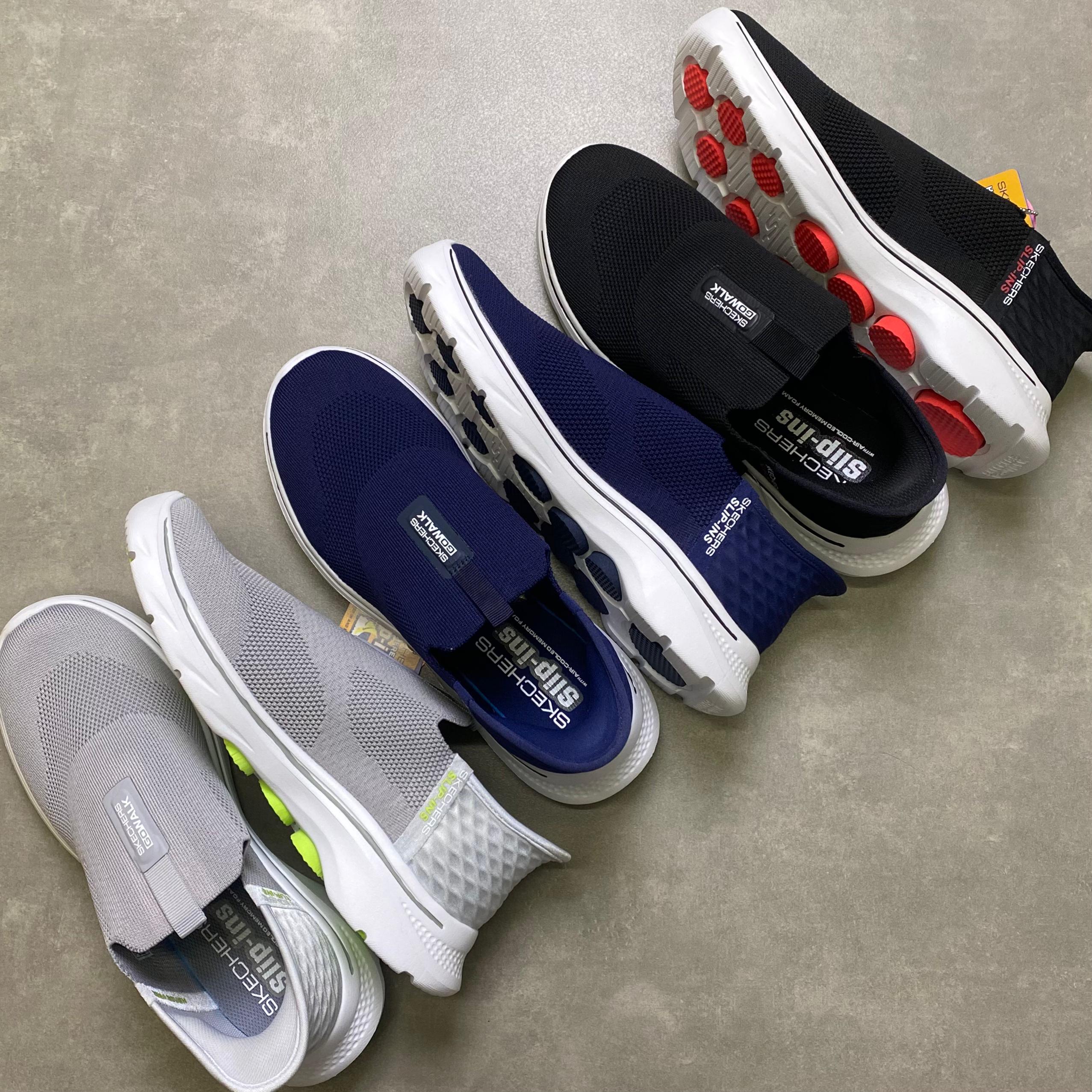 Giày Skechers Herren Go Walk 7 HN2 Navy/White