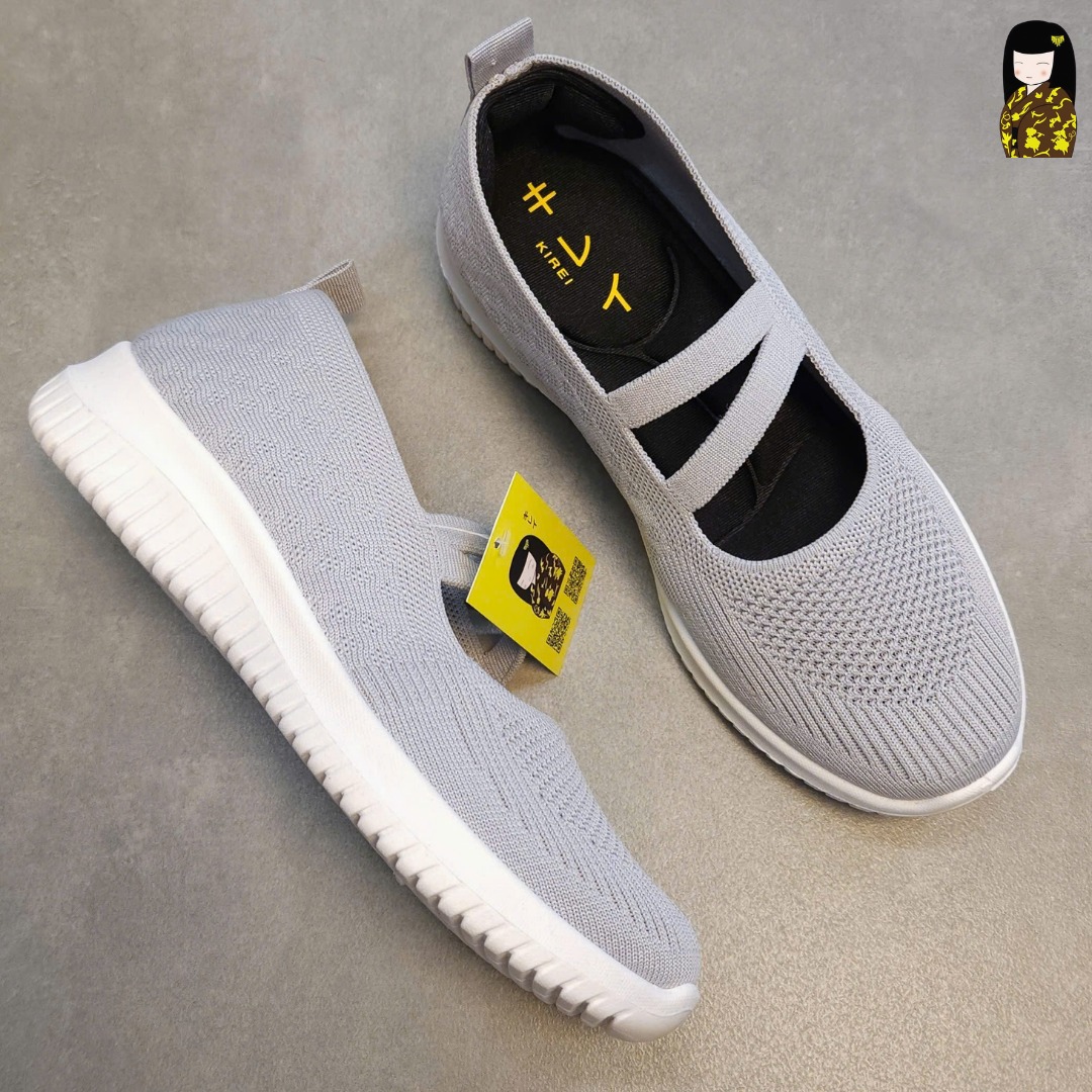 Kirei Nintai - Walk Slip-On BG1 Grey