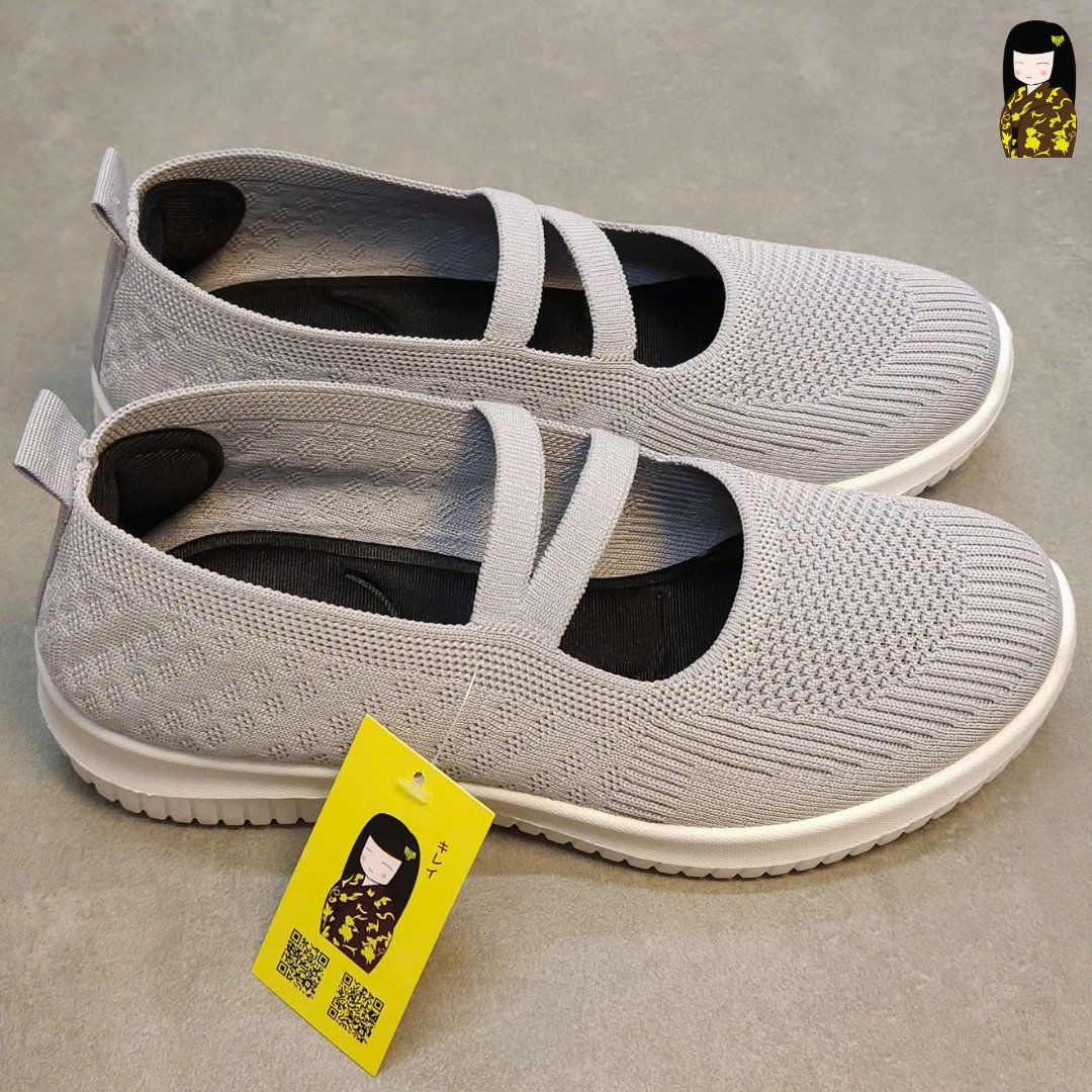 Kirei Nintai - Walk Slip-On BG1 Grey
