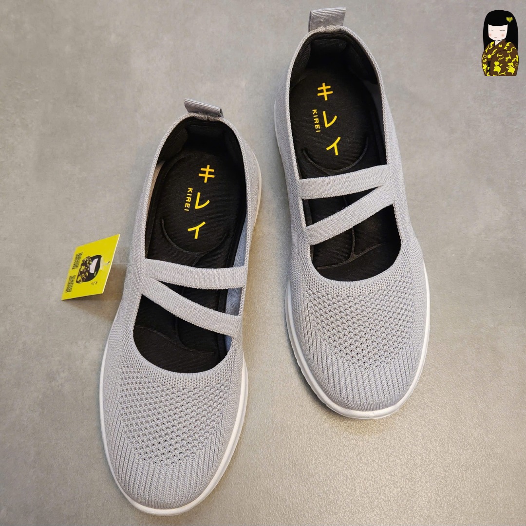 Kirei Nintai - Walk Slip-On BG1 Grey