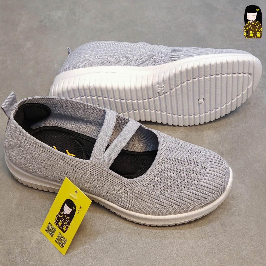 Kirei Nintai - Walk Slip-On BG1 Grey