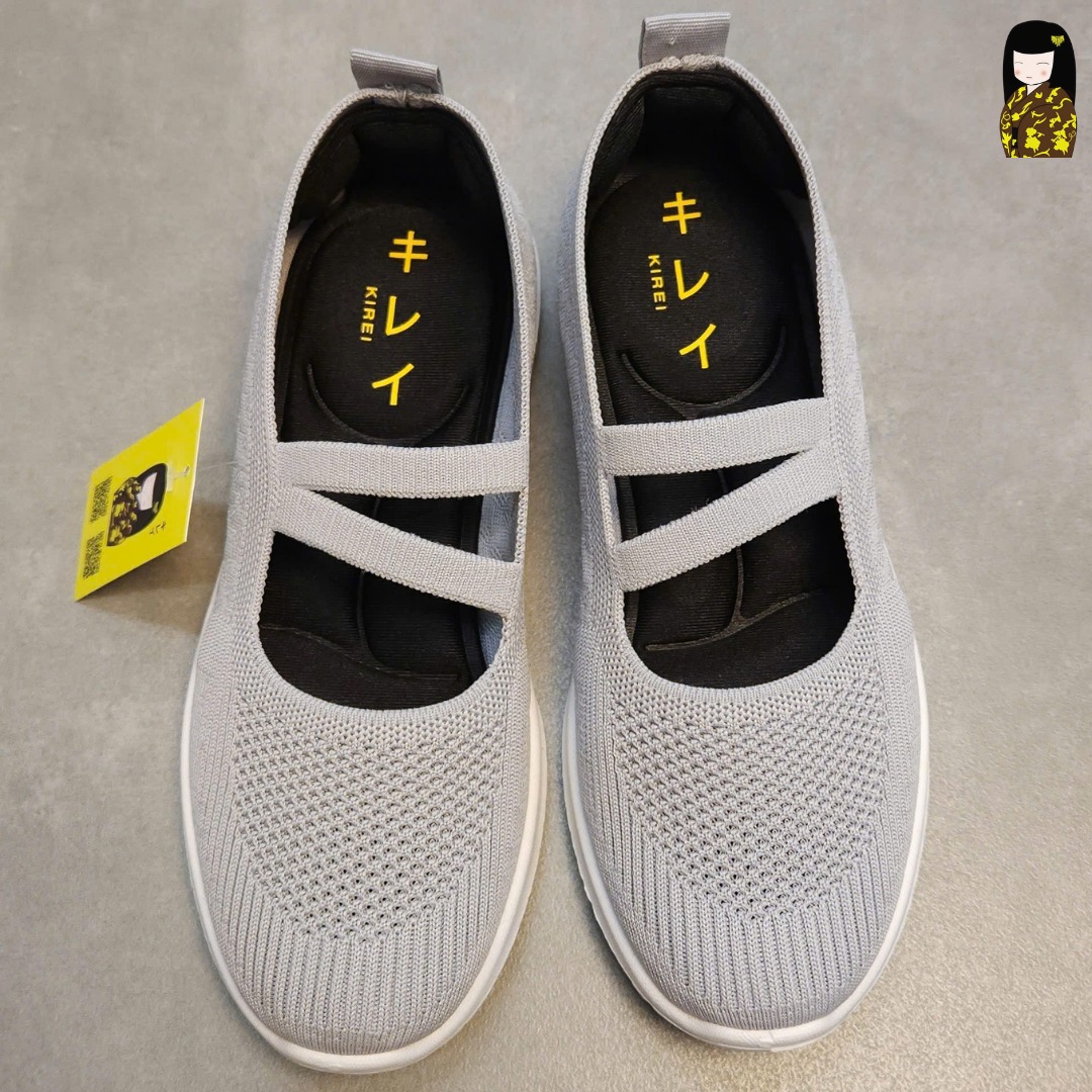 Kirei Nintai - Walk Slip-On BG1 Grey
