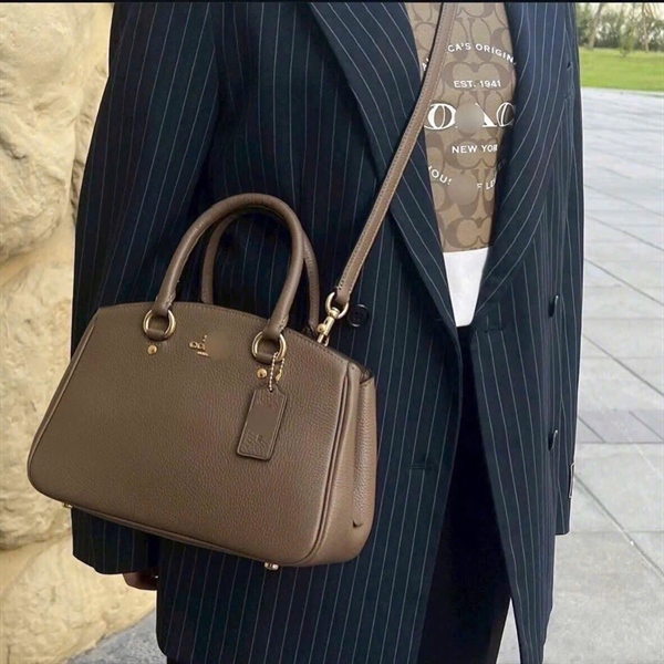 Túi Coach Savannah Small Carryall Bag DS Brown